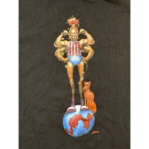 Travis Scott Corcus Maximus Tour Laflame Seattle 11/8/2023 Medium concert shirt